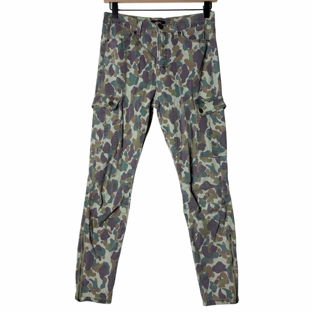BDG Urban Outfitters Faded Camo Ankle Zip Skinny Cargo Pants Women Size 27